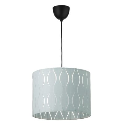 IKEA LOKNAS / SUNNEBY Підвісна лампа, синій/сріблястий, 42 см 49416026 фото
