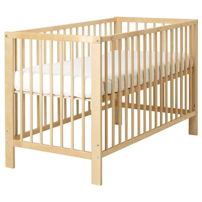 IKEA GULLIVER Дитяче ліжечко, береза, 60x120 см 40549747 фото