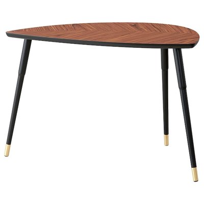 IKEA LOVBACKEN Столик, середньо-коричневий, 77x39 см 80270125 фото