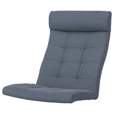 IKEA POANG Подушка крісла, Gunnared синій 40560546 фото
