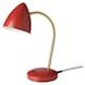 IKEA ISNALEN Столова лампа LED, червона/колір латуні 80520011 фото 8