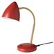 IKEA ISNALEN Столова лампа LED, червона/колір латуні 80520011 фото 1