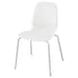IKEA LIDAS Стілець, білий/хром Sefast 29481391 фото 8