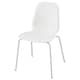 IKEA LIDAS Стілець, білий/хром Sefast 29481391 фото