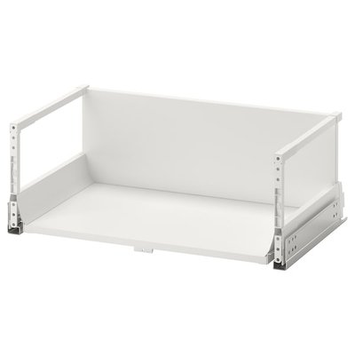 IKEA EXCEPTIONELL Високий висувний ящик з кнопкою-відкривачем, білий, 60x37 см 10447806 фото