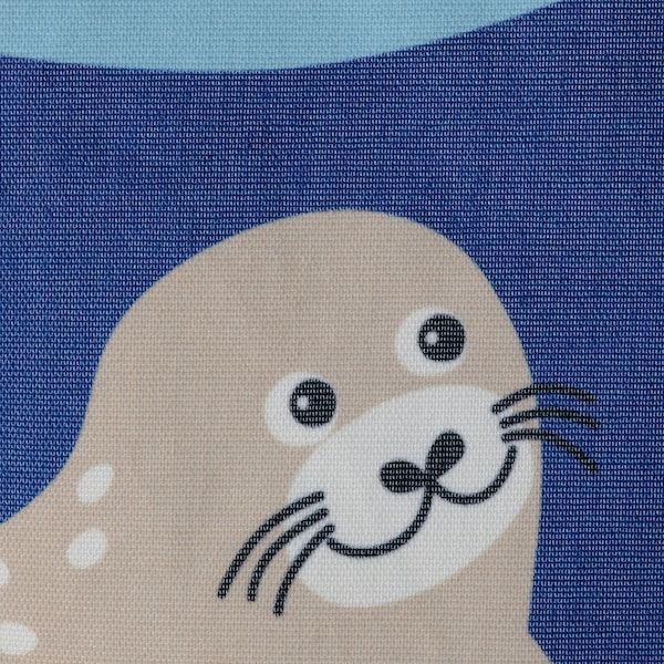 IKEA BLAVINGAD Сумка, зразок тварин океану/багатобарвна 10528379 фото
