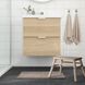 IKEA OSBYSJON Килимок для ванної кімнати, світло-сіро-бежевий, 40x60 см 30514201 фото 2