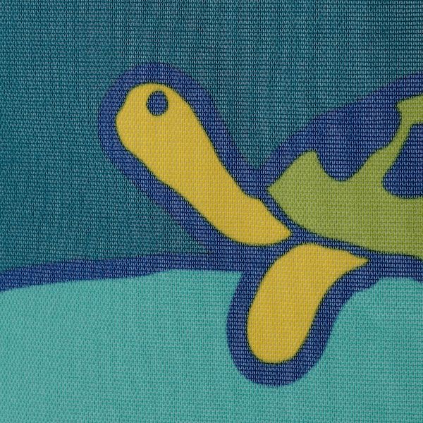 IKEA BLAVINGAD Сумка, візерунок кит/синьо-зелений 40534086 фото