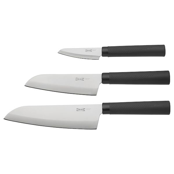 IKEA FORSLAG Набор ножей, 3 предмета 50346829 фото