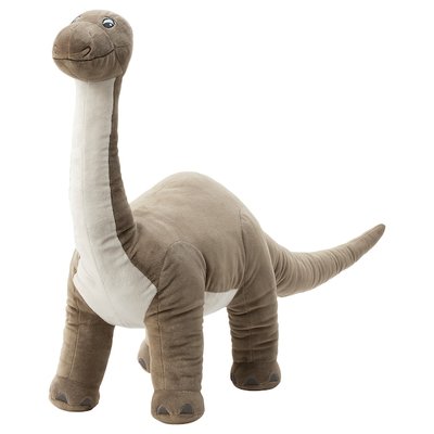 IKEA JATTELIK Плюшевий, динозавр/бронтозавр, 90 см 30471174 фото