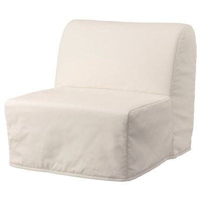 IKEA LYCKSELE Чохол для розкладного крісла, Ransta натуральний 80483136 фото