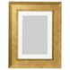 IKEA VIRSERUM Рамка, золотий колір, 13x18 см 60378513 фото 1