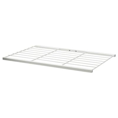 IKEA JOSTEIN Полиця, дріт/для внутрішнього/зовнішнього використання біла, 57x40 см 00512185 фото