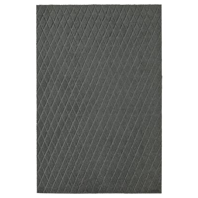 IKEA OSTERILD Внутрішній килимок, темно-сірий, 60x90 см 30495207 фото