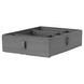 IKEA SKUBB Коробка з перегородками, темно-сіра, 44x34x11 см 50400005 фото 1