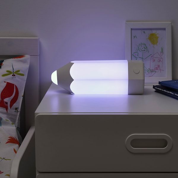 IKEA PELARBOJ Світлодіодна настільна лампа, багатокольорова 20401515 фото