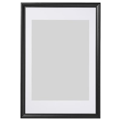 IKEA EDSBRUK Рамка, забарвлена в чорний колір, 61x91 см 80427635 фото