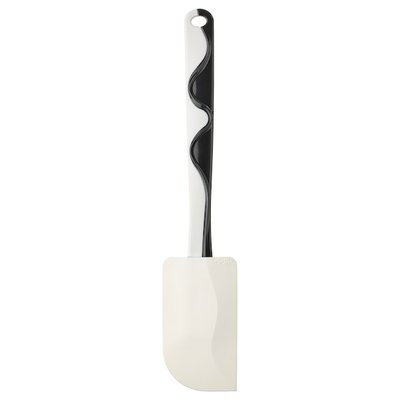 IKEA GUBBRORA Гумова лопатка, чорний/білий 50527354 фото