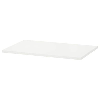 IKEA HJALPA Полиця, біла, 80x55 см 40331164 фото
