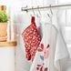 IKEA INAMARIA Прихватка для кухні, червоний візерунок/червоного кольору 50493090 фото 5