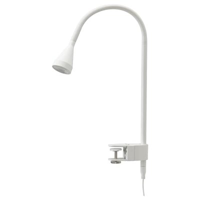 IKEA NAVLINGE LED-рефлектор зі скобою, настінний, білий 40404891 фото