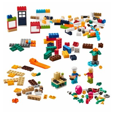 IKEA BYGGLEK Набір конструктора LEGO® 201 шт., різні кольори 20436888 фото