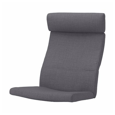 IKEA POANG Подушка крісла, Skiftebo темно-сірий 90492847 фото