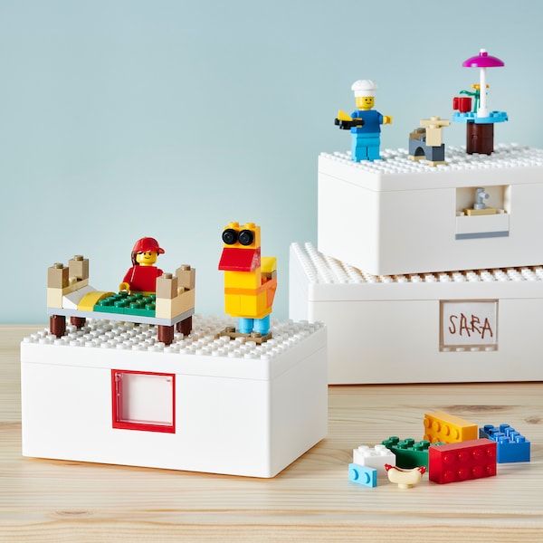IKEA BYGGLEK Набір конструктора LEGO® 201 шт., різні кольори 20436888 фото