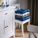 IKEA MALINDA Подушка на стілець, темно-синій, 40/35x38x7 см 40522192 фото 4