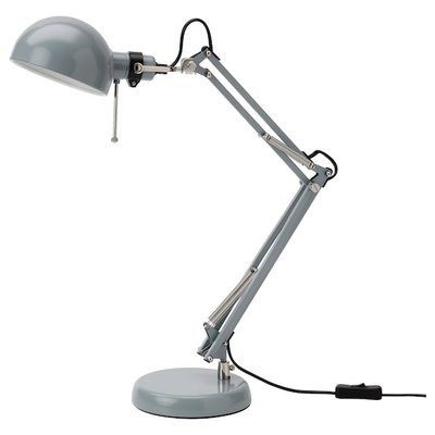 IKEA FORSA Настільна лампа, бірюзова 80521572 фото