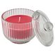 IKEA VINTERFINT Ароматична свічка у склі, Кориця і цукор/червона, 20 годин 10551789 фото 1