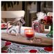 IKEA VINTERFINT Ароматична свічка у склі, Кориця і цукор/червона, 20 годин 10551789 фото 2