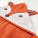 IKEA BRUMMIG Рушник з капюшоном, форма лиса / помаранчевий, 70x140 см 80521181 фото 4