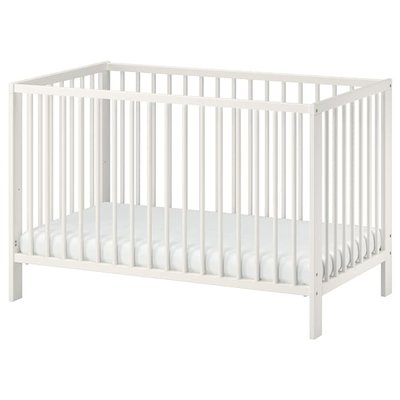 IKEA GULLIVER Дитяче ліжко, білий, 60x120 см 10248519 фото