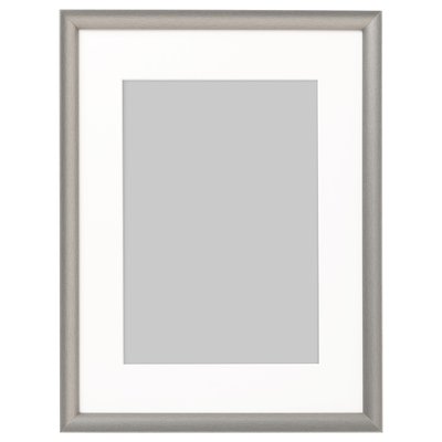 IKEA SILVERHOJDEN Рамка, срібна, 30x40 см 60291789 фото