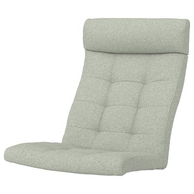IKEA POANG Подушка крісла, Гуннаред світло-зелений 10549391 фото