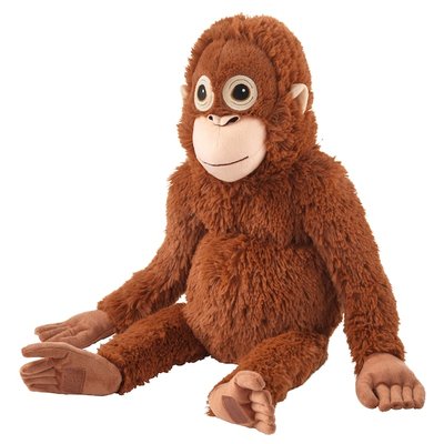 IKEA DJUNGELSKOG М'яка іграшка орангутанг, 004.028.08 00402808 фото