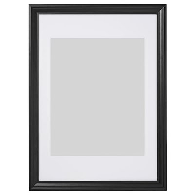 IKEA EDSBRUK Рамка, пофарбована в чорний колір, 50x70 см 50427632 фото