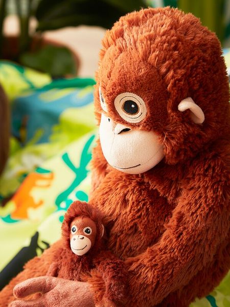 IKEA DJUNGELSKOG М'яка іграшка орангутанг, 004.028.08 00402808 фото