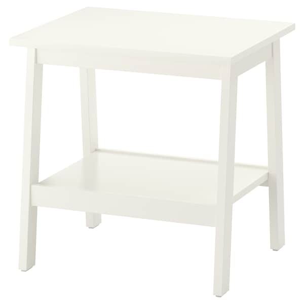 IKEA LUNNARP Столик, білий, 55x45 см 70399020 фото