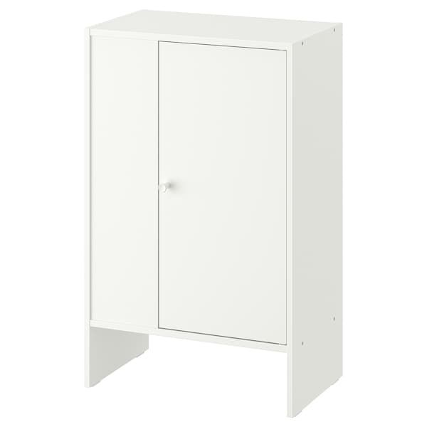 IKEA BAGGEBO Шафка з дверима, біла, 50х30х80 см 60481204 фото