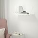 IKEA BERGSHULT / PERSHULT Полиця настінна, білий/білий, 80x30 см 69290747 фото 5