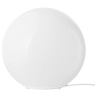 IKEA FADO Столова лампа, біла, 25 см 80096372 фото