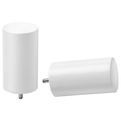 IKEA UDDNATE Кінцевики, 1 пара, білий 20561269 фото