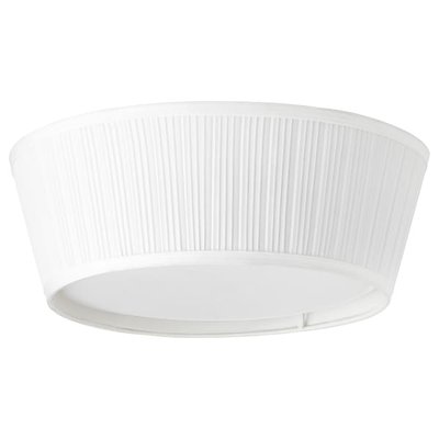 IKEA ARSTID Світильник стельовий, білий, 46 см 90176047 фото