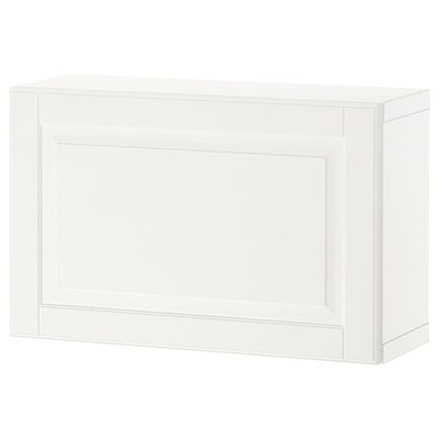 IKEA BESTA Комбінація настінних шафок, білий / Smeviken білий, 60x22x38 см 49429340 фото