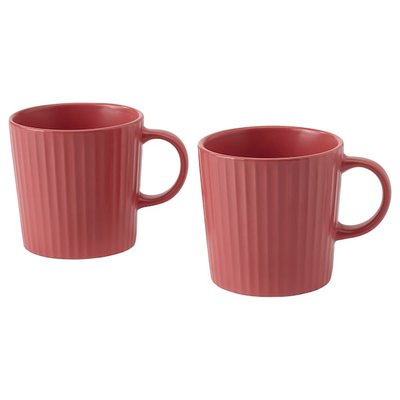 IKEA KEJSERLIG Чашка, темно-рожева, 300 мл 10511500 фото