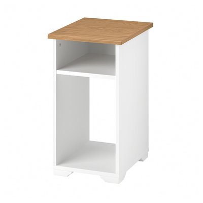 IKEA SKRUVBY Столик, білий, 40x32 см 80532009 фото