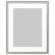 IKEA SILVERHOJDEN Рамка, срібна, 40x50 см 00291787 фото 1